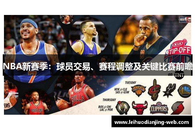 NBA新赛季：球员交易、赛程调整及关键比赛前瞻